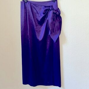 New Nanushka Long Skirt. Purple. Size S.
